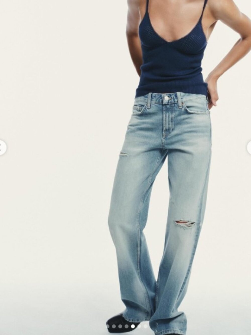 Zara Wide Leg Jeans NWT - 14